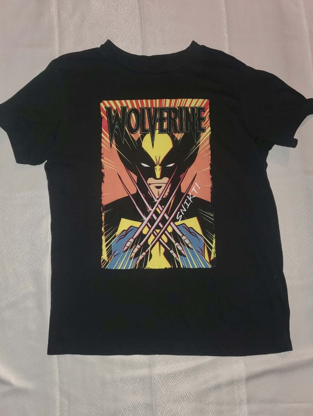 Marvel Wolverine Graphic Tee - Black